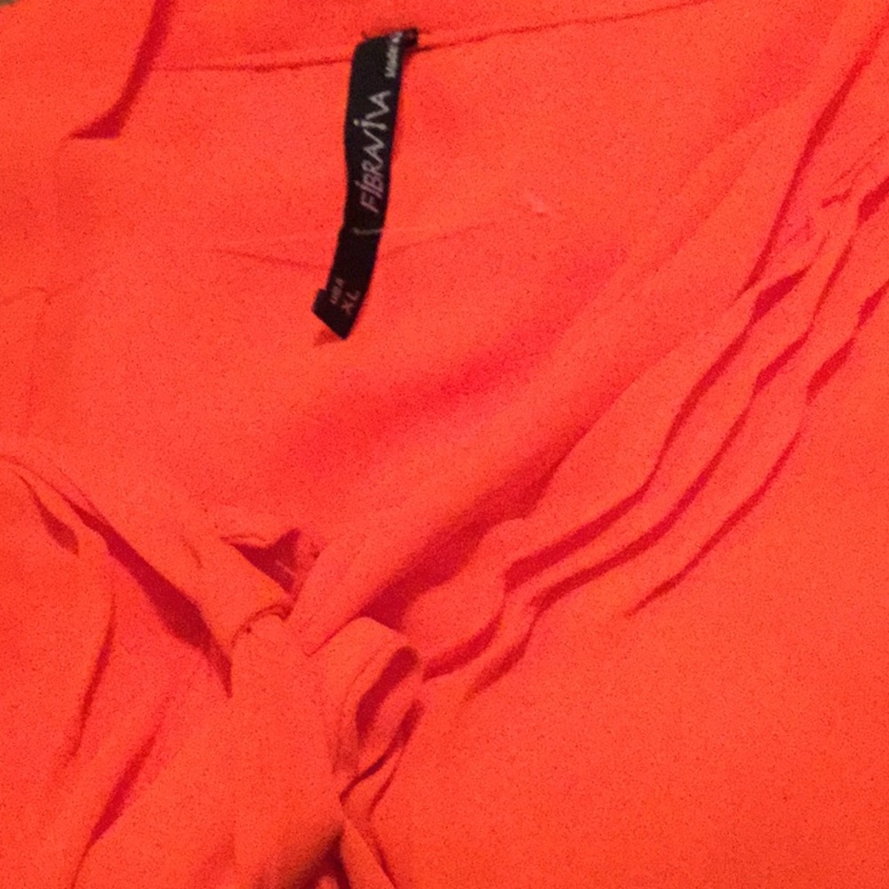 💃NWOT “ Fibraviva” Size XLG Just Way Too Colorful Top Wardrobe Must Have 💃 - Picture 10 of 10